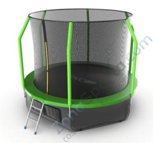 Батут Evo Jump Cosmo 10ft (Green) с нижней сетью