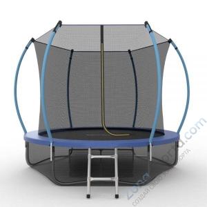 Батут Evo Jump Internal 10ft (Blue) с нижней сетью