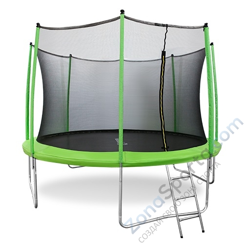 Батут Oxygen Fitness Standard 12 ft inside (Light green)