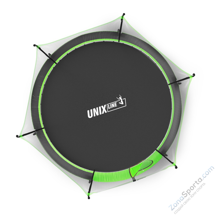 Батут Unix Line 10 ft UFO Green