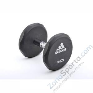 Гантель обрезиненная Adidas ADWT-10323 15 кг