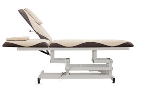Кушетка массажная стационарная КМ-3007 с электроприводом, 2 мотора