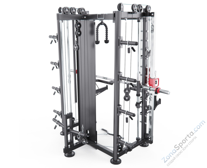 Мультистанция, машина Смита DFC Gorilla Sport 822