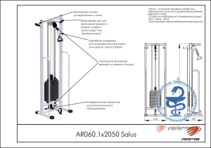 Реабилитационный тренажер Salus ARMS AR060.1х2050