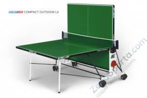 Теннисный стол Start Line Compact Outdoor LX green